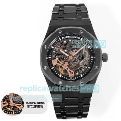 OMF Super Clone New Audemars Piguet Royal Oak Offshore Cal.3132 Black Men's Watch 